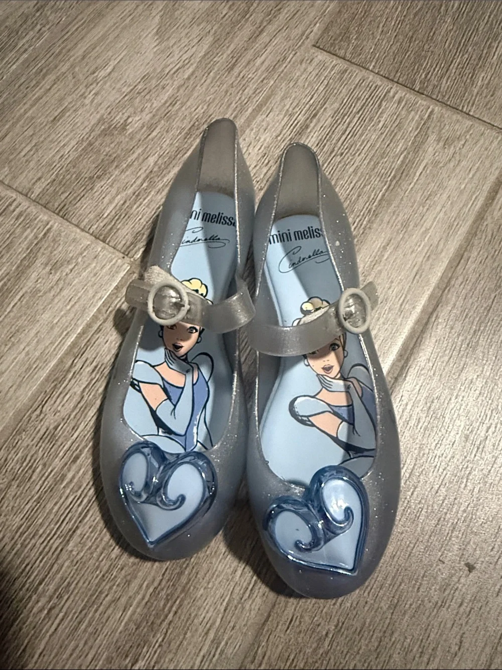 Mini Melissa Cinderella shoes size 11